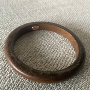 Alexis Bittar Small Wood Bracelet